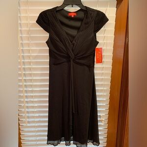 Sangria Black Dress Size 8P